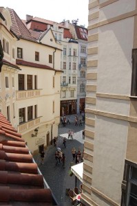 Aussicht vom Hotelzimmer