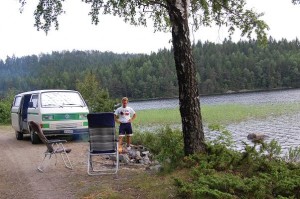 Platz mit Seeanstoss