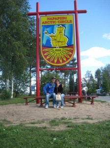 Napapiiri in Rovaniemi