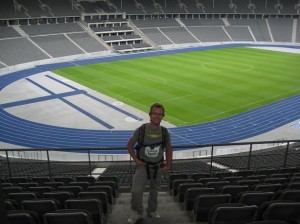 Das Olympiastadion in Berlin