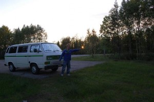 da ist doch die Mitternachtssonne