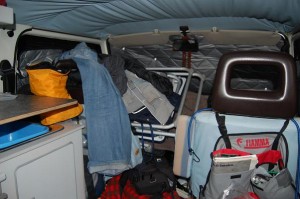 umräumen zum schlafen