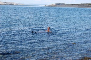 Baden im Eismeer