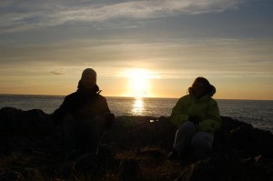 um Mitternacht am Kap Varnesodden