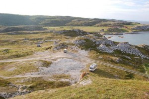 Übernachtungsplatz in Trollholmen