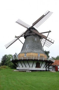 alte Windmühle in Kerteminde